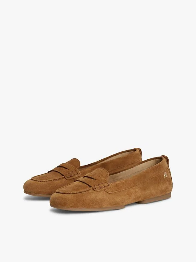 Flexible Suede Penny Loafer Flexible Suede Penny Loafer