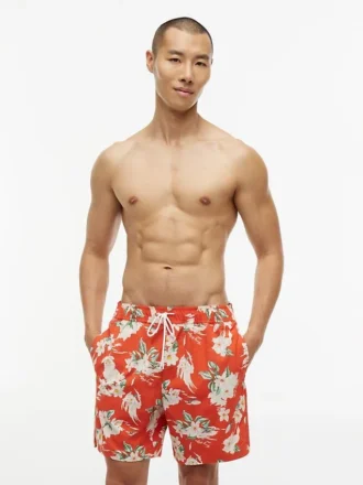 Floral Print 7″ Swim Trunk
