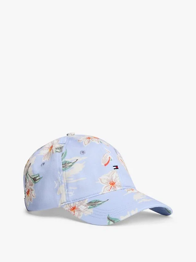 Floral Print Baseball Cap Floral Print Baseball Cap