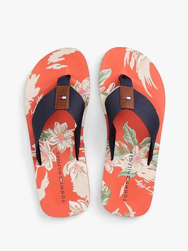 Floral Print Flip-Flop Floral Print Flip-Flop