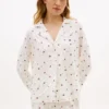 Floral Print Sleep Shirt