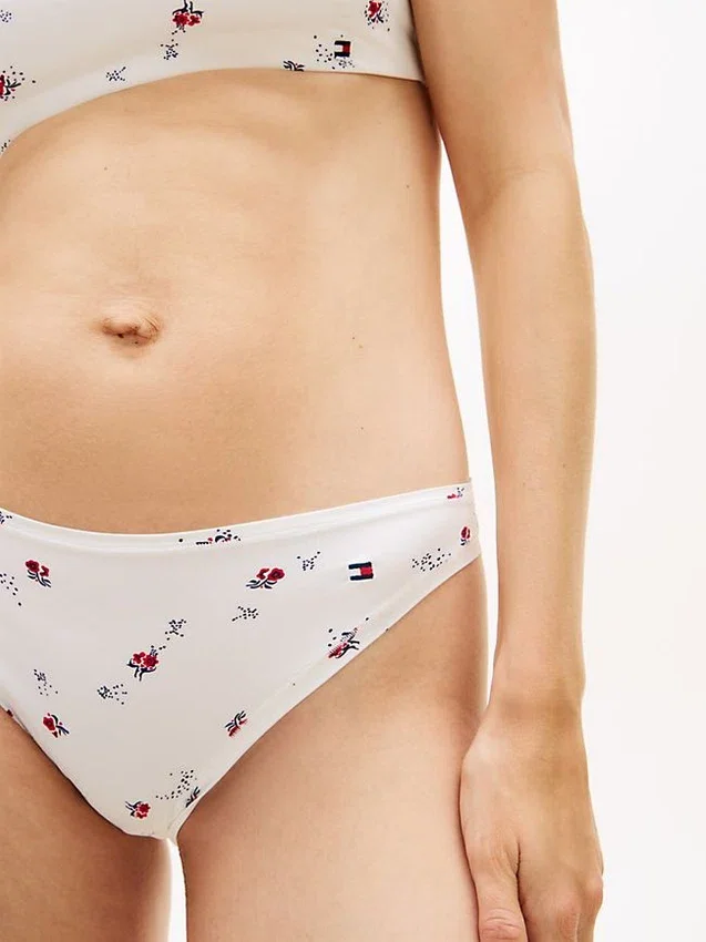 Floral-Printed Jersey Bikini Brief Floral-Printed Jersey Bikini Brief