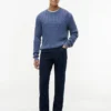Garment-Dyed Cable Knit Sweater Garment-Dyed Cable Knit Sweater
