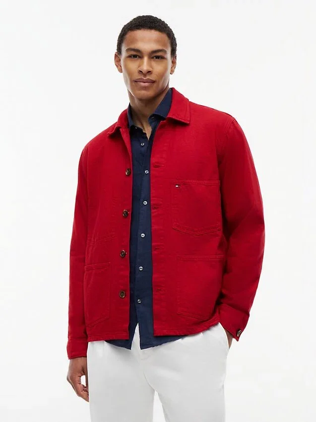 Garment-Dyed Denim Chore Jacket Garment-Dyed Denim Chore Jacket