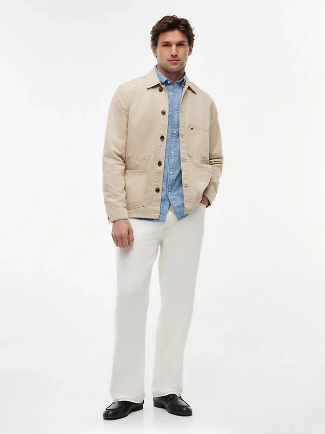 Garment-Dyed Denim Chore Jacket Garment-Dyed Denim Chore Jacket