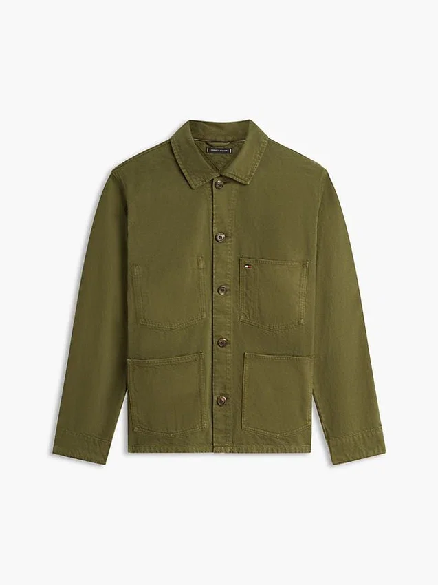 Garment-Dyed Denim Chore Jacket Garment-Dyed Denim Chore Jacket