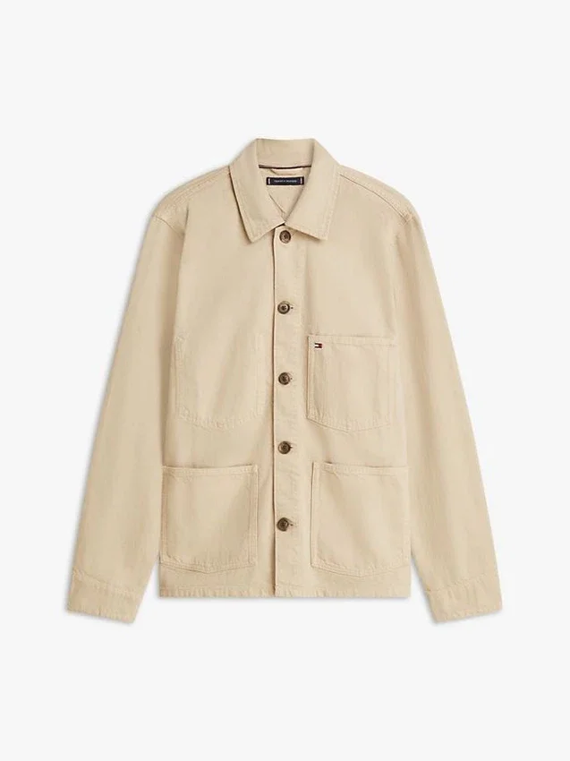 Garment-Dyed Denim Chore Jacket Garment-Dyed Denim Chore Jacket