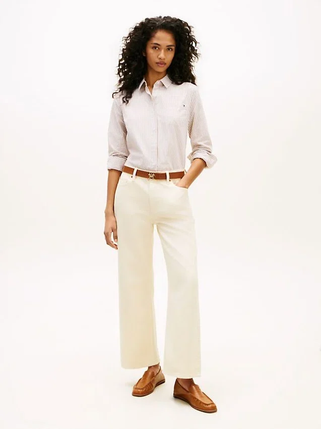 Garment-Dyed High-Rise Wide Leg Jean Garment-Dyed High-Rise Wide Leg Jean