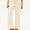 Garment-Dyed High-Rise Wide Leg Jean Garment-Dyed High-Rise Wide Leg Jean