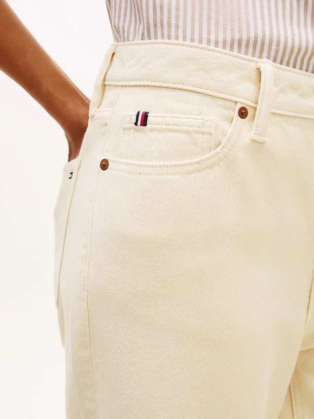 Garment-Dyed High-Rise Wide Leg Jean Garment-Dyed High-Rise Wide Leg Jean
