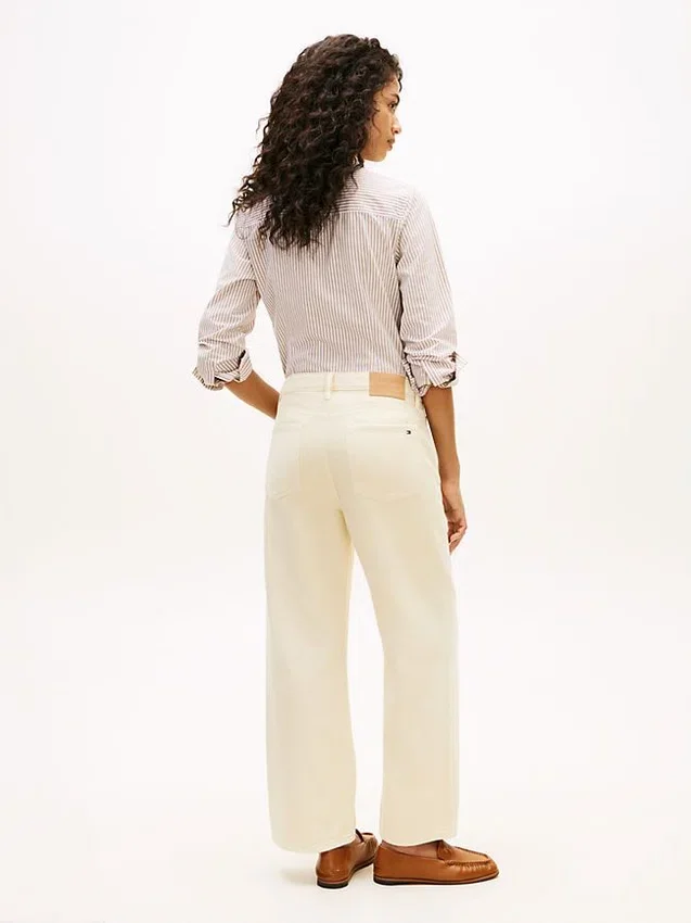Garment-Dyed High-Rise Wide Leg Jean Garment-Dyed High-Rise Wide Leg Jean