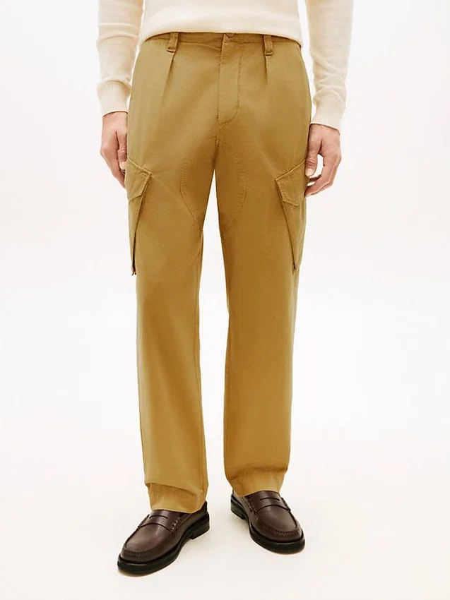 Garment-Dyed Straight Cargo Pants Garment-Dyed Straight Cargo Pants