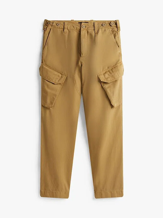Garment-Dyed Straight Cargo Pants Garment-Dyed Straight Cargo Pants