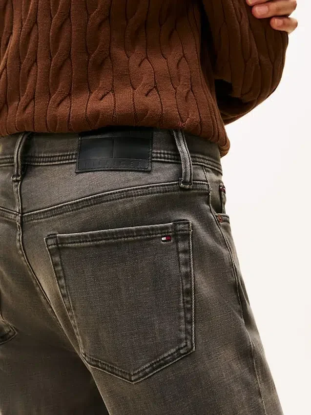 Garment Washed Slim Jean Garment Washed Slim Jean
