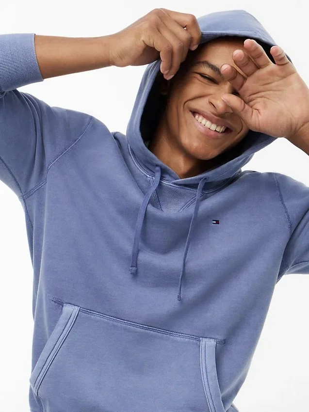 Garment-Washed Terry Hoodie Garment-Washed Terry Hoodie