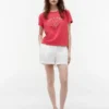 Gingham Script Monogram T-Shirt Gingham Script Monogram T-Shirt
