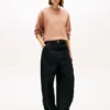 Gold-Button Interlock Sweatshirt Gold-Button Interlock Sweatshirt