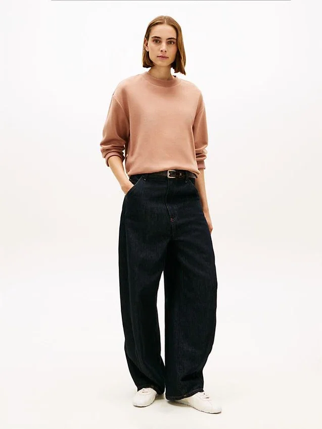 Gold-Button Interlock Sweatshirt Gold-Button Interlock Sweatshirt