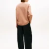 Gold-Button Interlock Sweatshirt Gold-Button Interlock Sweatshirt