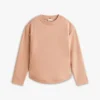 Gold-Button Interlock Sweatshirt Gold-Button Interlock Sweatshirt