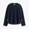 Gold-Button Interlock Sweatshirt Gold-Button Interlock Sweatshirt
