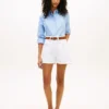 Gold-Button Pocket Denim Short Gold-Button Pocket Denim Short