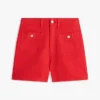 Gold-Button Pocket Denim Short Gold-Button Pocket Denim Short