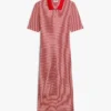 Gold-Button Polo Midi Dress Gold-Button Polo Midi Dress
