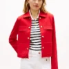 Gold-Button Ponte Multi-Pocket Jacket Gold-Button Ponte Multi-Pocket Jacket