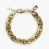 Gold-Plated Mariner-Link Chain Bracelet Gold-Plated Mariner-Link Chain Bracelet