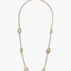 Gold-Plated Slim Mariner-Link Necklace Gold-Plated Slim Mariner-Link Necklace