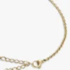 Gold-Plated Slim Mariner-Link Necklace Gold-Plated Slim Mariner-Link Necklace