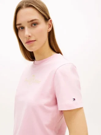 Gold-Tone Club Crest Logo T-Shirt