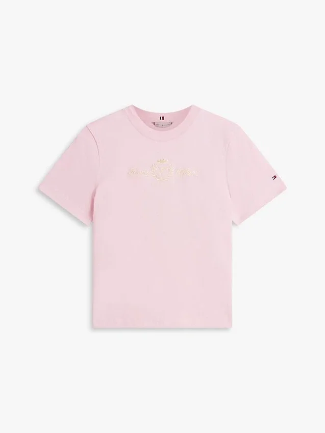 Gold-Tone Club Crest Logo T-Shirt Gold-Tone Club Crest Logo T-Shirt