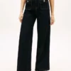 High-Rise Stretch Wide Leg Utility Jean High-Rise Stretch Wide Leg Utility Jean