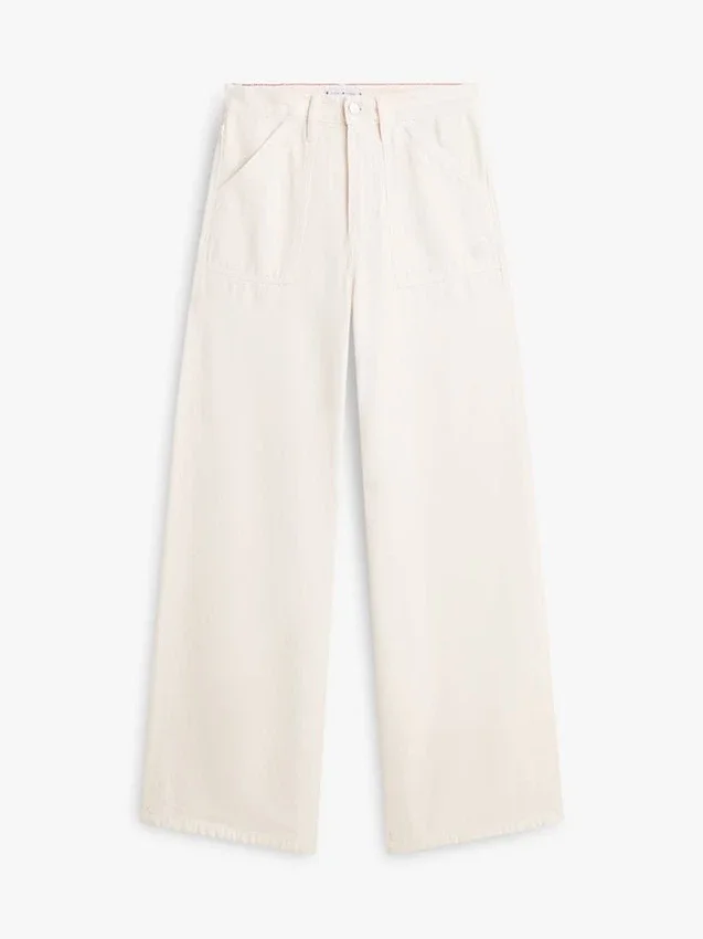 High-Rise Stretch Wide Leg Utility Jean High-Rise Stretch Wide Leg Utility Jean