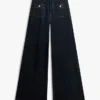 High-Rise Stretch Wide Leg Utility Jean High-Rise Stretch Wide Leg Utility Jean