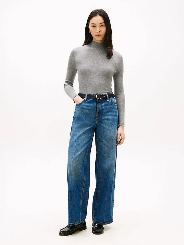 High-Rise Wide Leg Jean High-Rise Wide Leg Jean