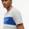 Hilfiger Block Stripe Logo T-Shirt Hilfiger Block Stripe Logo T-Shirt