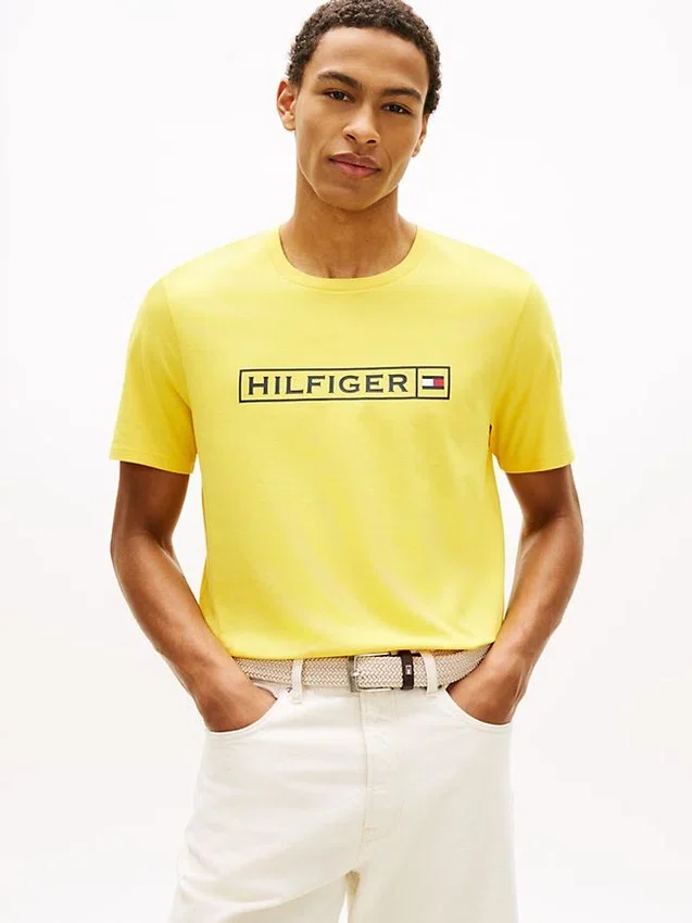 Hilfiger Box Logo T-Shirt Hilfiger Box Logo T-Shirt