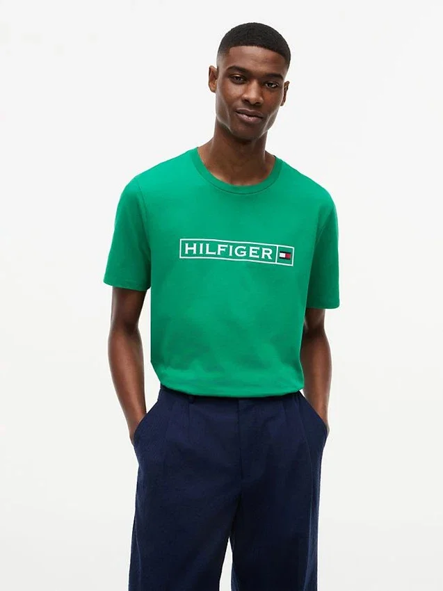Hilfiger Box Logo T-Shirt Hilfiger Box Logo T-Shirt