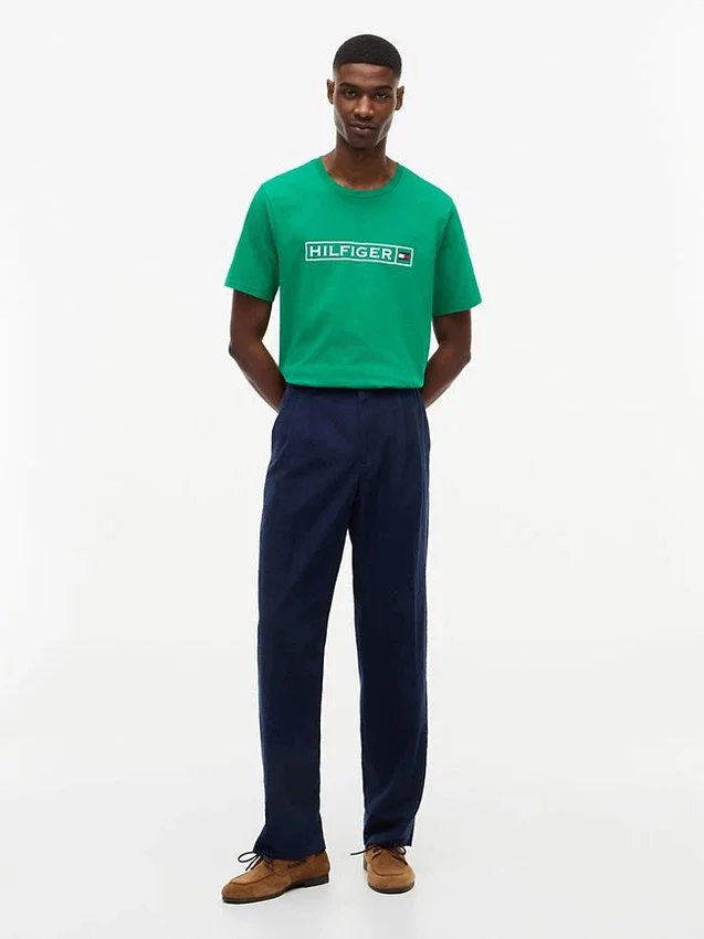 Hilfiger Box Logo T-Shirt Hilfiger Box Logo T-Shirt