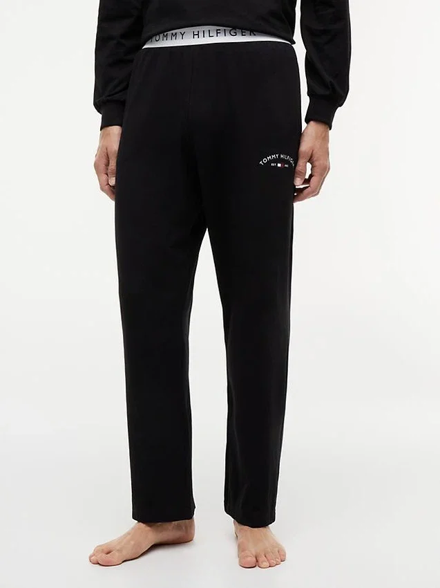 Hilfiger Logo Pique Sleep Pant Hilfiger Logo Pique Sleep Pant