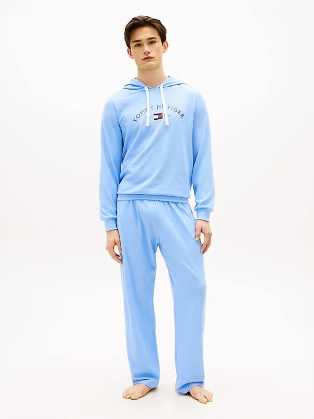 Hilfiger Logo Pique Sleep Pant Hilfiger Logo Pique Sleep Pant