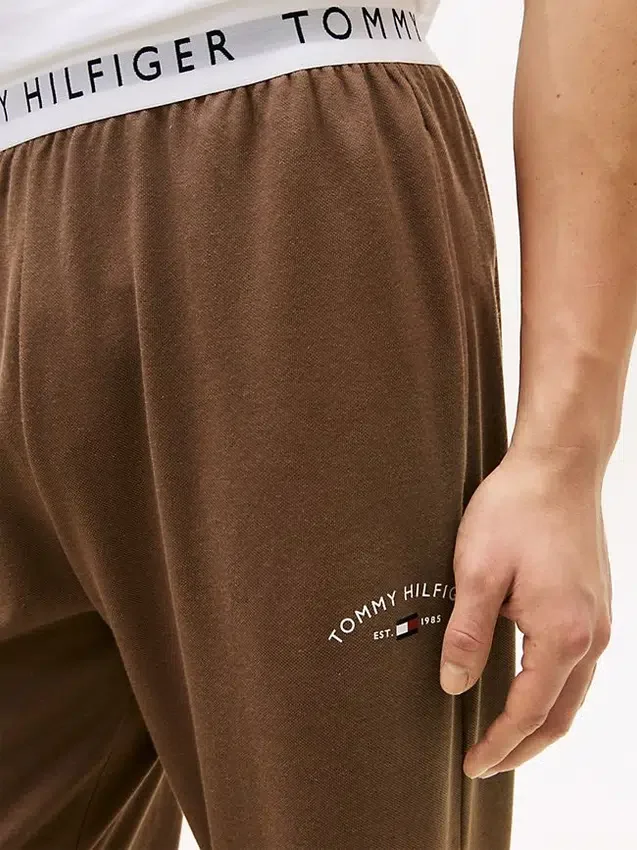 Hilfiger Logo Pique Sleep Pant Hilfiger Logo Pique Sleep Pant