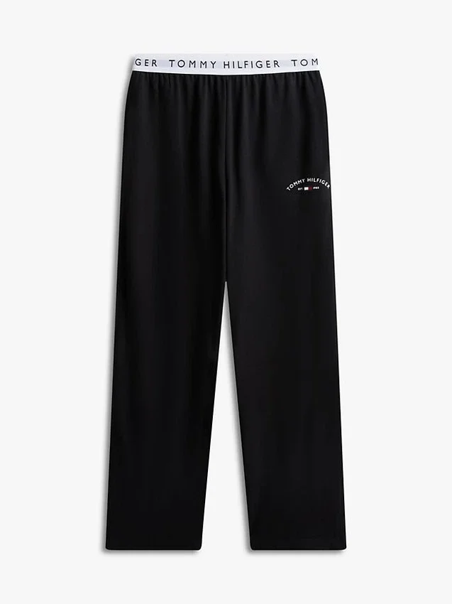 Hilfiger Logo Pique Sleep Pant Hilfiger Logo Pique Sleep Pant