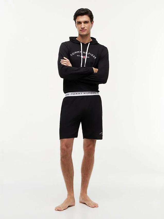 Hilfiger Logo Pique Sleep Short Hilfiger Logo Pique Sleep Short