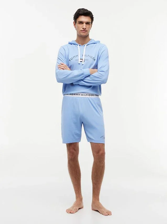 Hilfiger Logo Pique Sleep Short Hilfiger Logo Pique Sleep Short