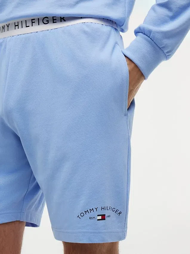 Hilfiger Logo Pique Sleep Short Hilfiger Logo Pique Sleep Short