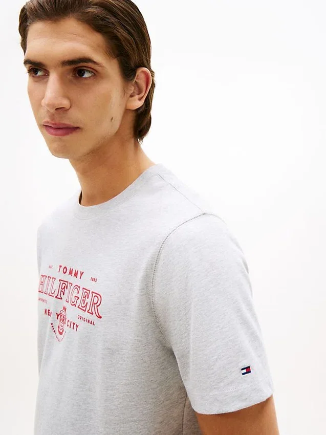 Hilfiger NYC Logo Heavyweight T-Shirt Hilfiger NYC Logo Heavyweight T-Shirt